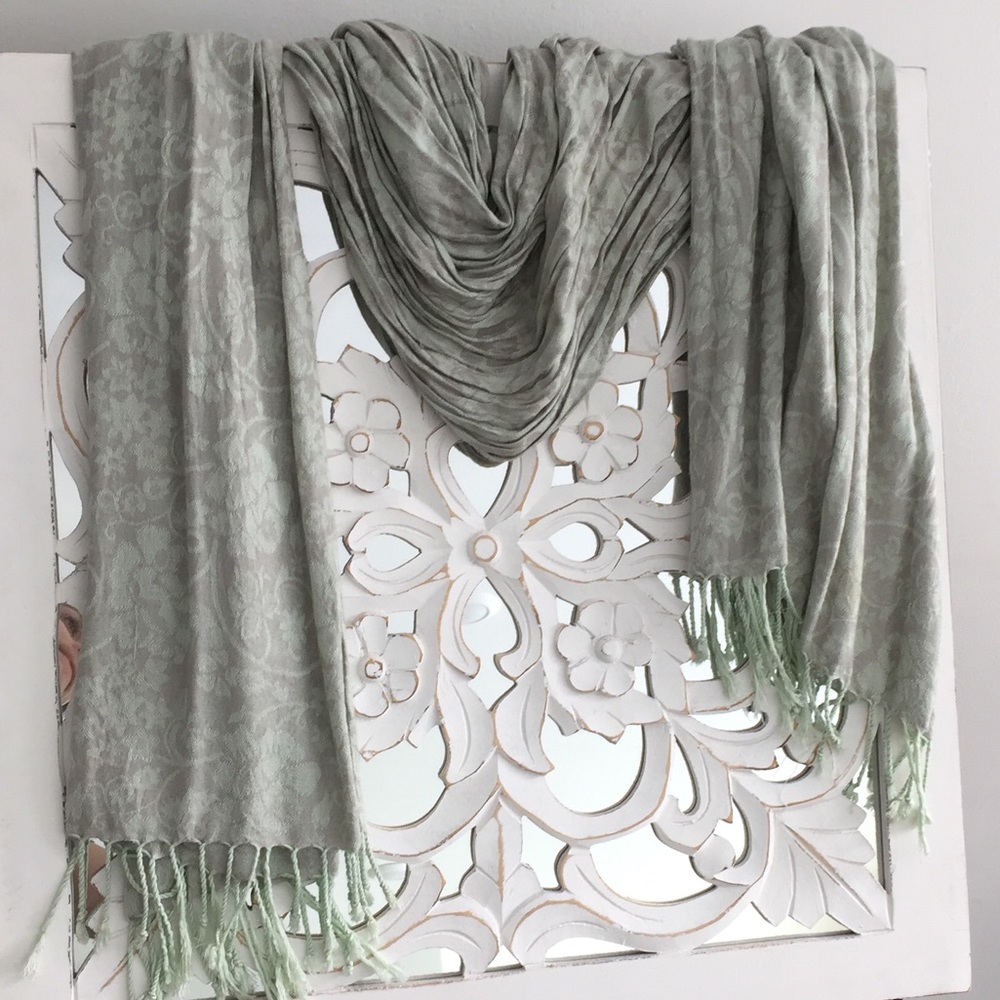 H&M Pastel floral scarf